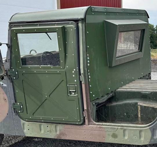 Humvee Premium铁窗帘 - 后窗帘用钢铁M998 HMMWV更换画布