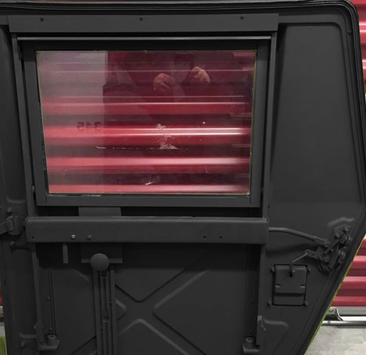 Clear 3/8" Laminated Window Replacement Glass fits the Military Humvee Hard X-Door
