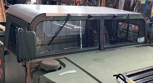 军用悍马标准两人硬顶屋顶铝M998 HMMWV