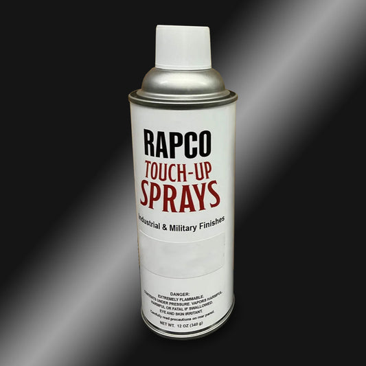 955/17038 Gloss Black- RAPCO Rattle Can Spray Paint