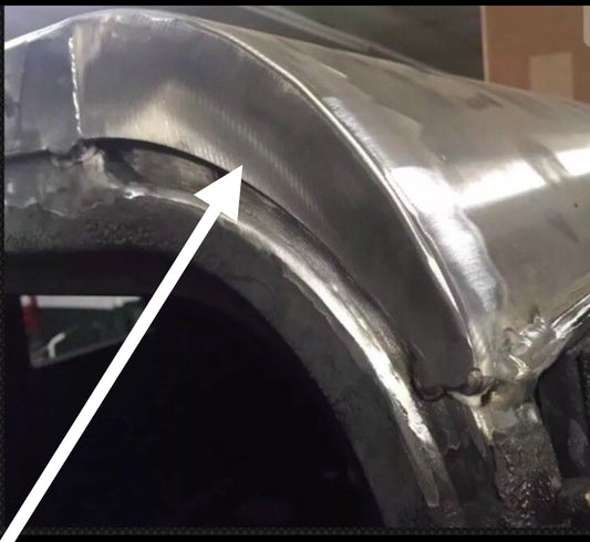 Eyebrows pair for HUMVEE hard top roof