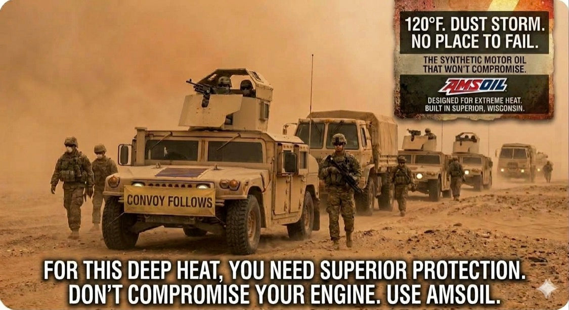 Amsoil Complete Synthetic Changeover Kit for the Military HUMVEE - All Lubricants