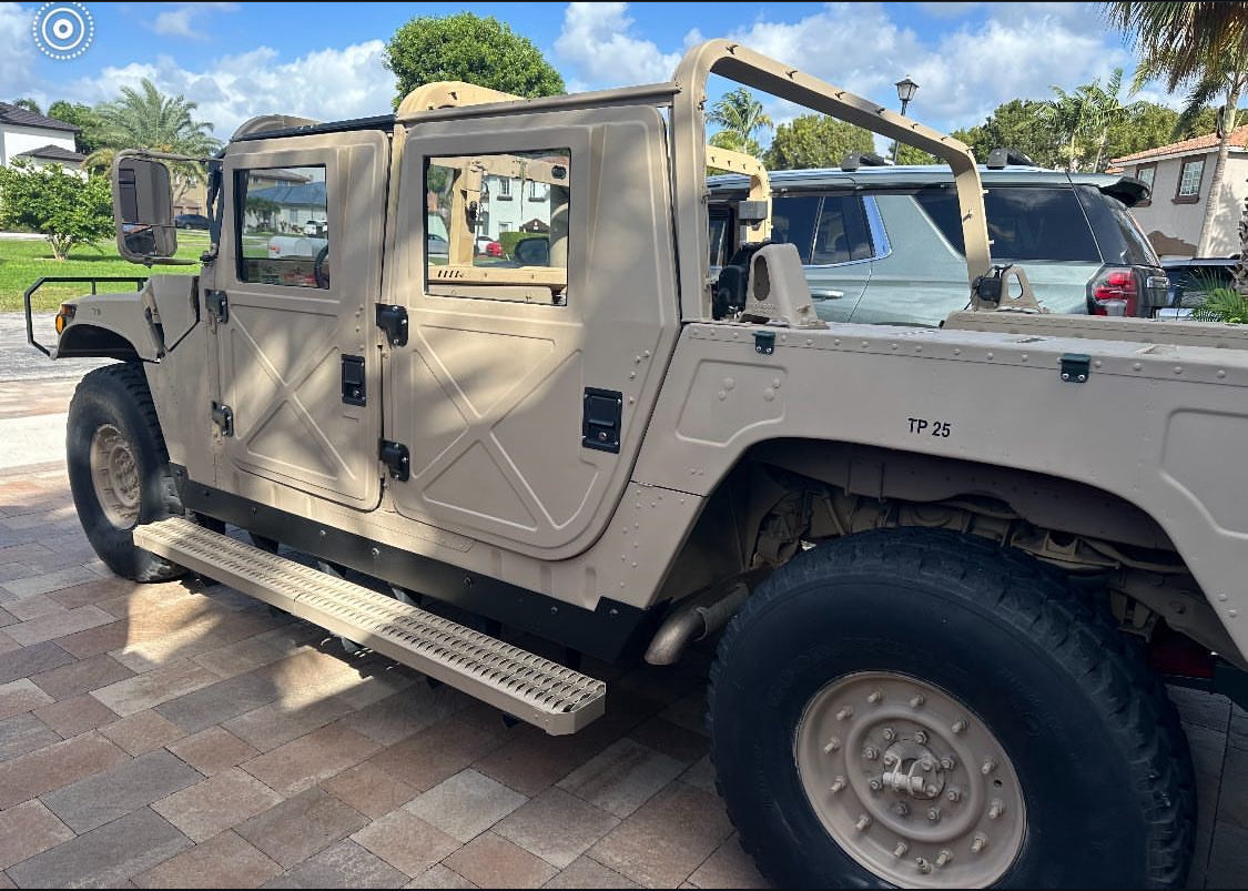 军用悍马战斗脚轨铝