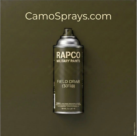 RAPCO 30118 Camouflage Field Drab Brown Spray Paint (CARC Substitute) - Single Can