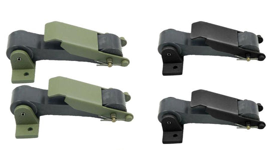 2 each- Hood Latch- Black or Green- fits Military Humvee H1; 12338909 2540-01-185-9530