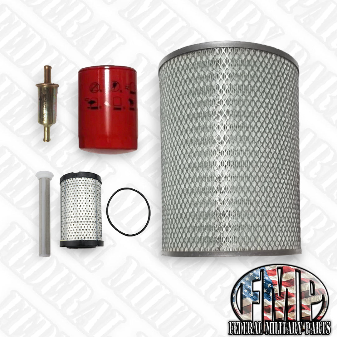 5 PC Filter Maintenance Kit for Military Humvee