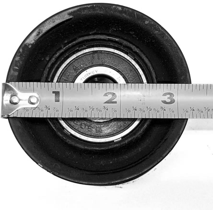 3” Flat Smooth Idler Pulley Fits HUMVEE HMMWV 1 1/4 Ton
