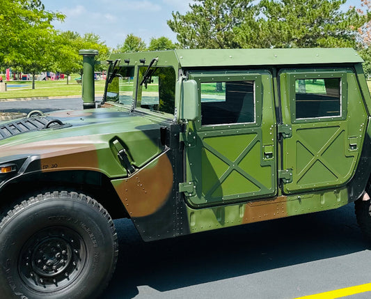 4-man الصعب أعلى humvee m998 1/4 "سقف الألومنيوم