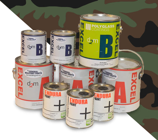 Kit de pintura de camuflaje - 5 galones - Patrón de camuflaje de bosque - Negro OTAN, Marrón, Verde