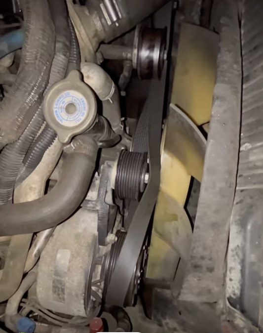 Serpentine Belt Idler Pulley (8 Groove), fits HUMVEE HMMWV 3020-01-491-0776