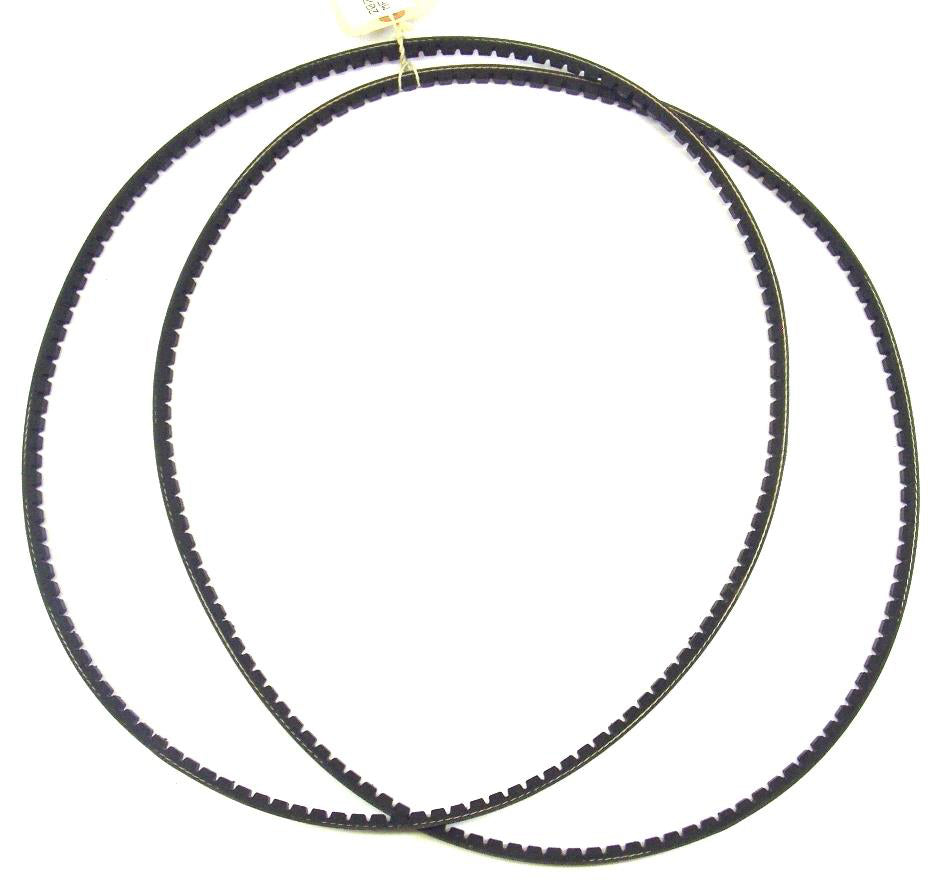 V-Belt Set (2pc) for Drive Fan/ Power Steering Pump, fits HUMVEE, 12339359-15