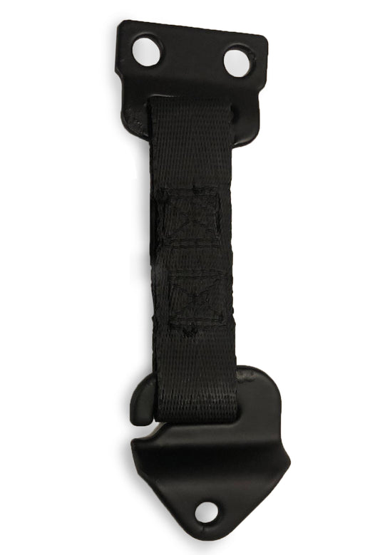 Humvee LH Black - X-Door Limiter Strap - M998 HMMWV Förarens sida Hummer Straps