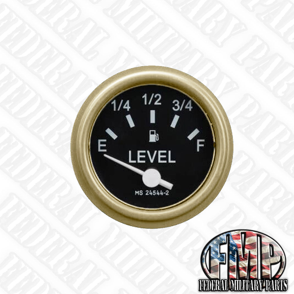 Replacement Fuel Level Gauge MS24544-2 M-Series Military Truck fits Humvee M35 M939