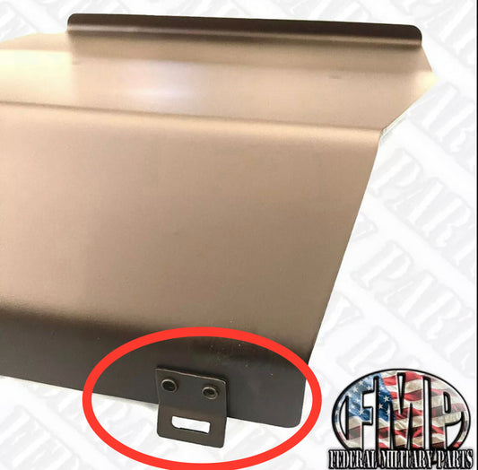 Catch Plate for Tensioner on Battery Box Cover / front Passenger Seat