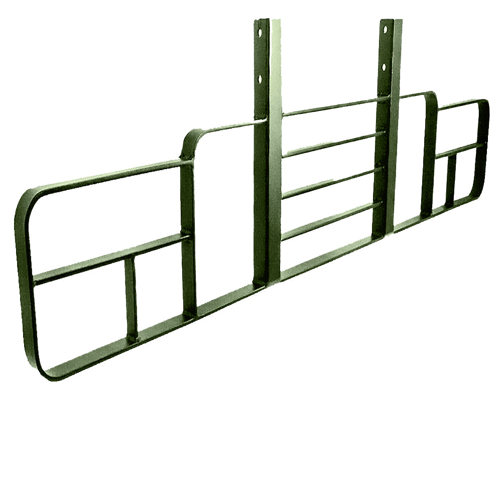 带有安装支架和安装套件的重型悍马刷防护 - 没有网状屏幕 - Luverne H15-GGB