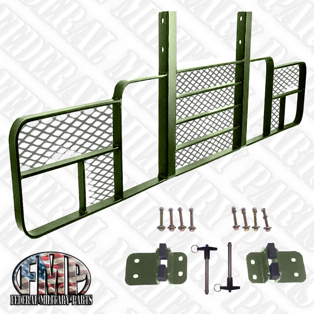 Brush Guard Luverne H15-GGB + SCREEN, fits Military Humvee M998