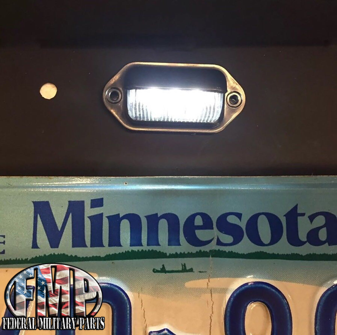 Plug & Play Prewrired SM Kennzeichen Licht 24V LED Military Humvee M998 HMMWV