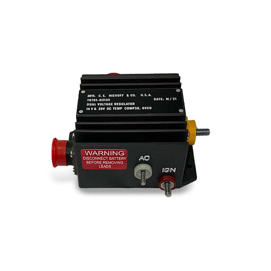Voltage Regulator, 200 Amp, Dual Voltage 12-24 Volts, NIEHOFF, Compatible with HUMVEE HMMWV