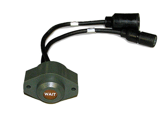 Wait to Start Warning Indicator Light, fits HUMVEE HMMWV. P/N 12356703-2, 5583395