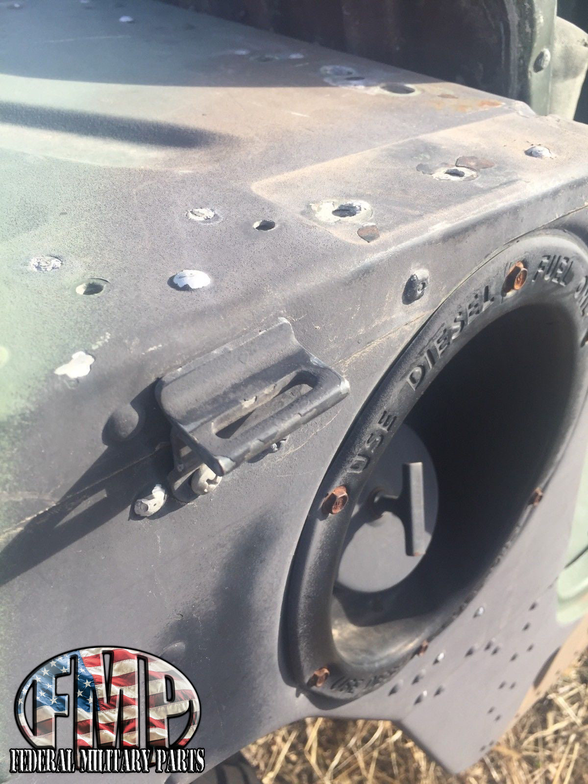 10PK Canvas Tarp Tie Down Hook + Rivets (A) Black fits M998 Military Humvee Truck M1102