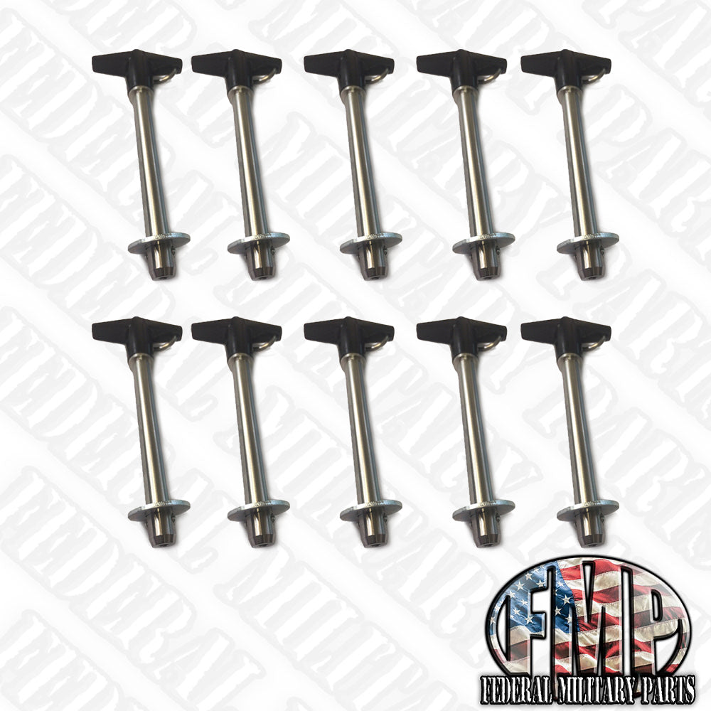 Pasador de protección de maleza (1/2") de diámetro) para protección de maleza Luverne (para Humvee Hmmwv M998)