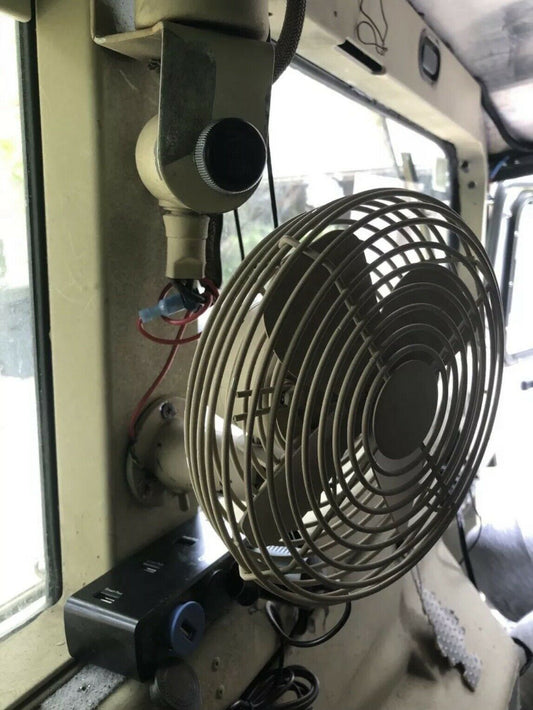 Cab / Windshield Defrost / Kylfläkt Grön - Militär Truck Humvee M998 - 24V