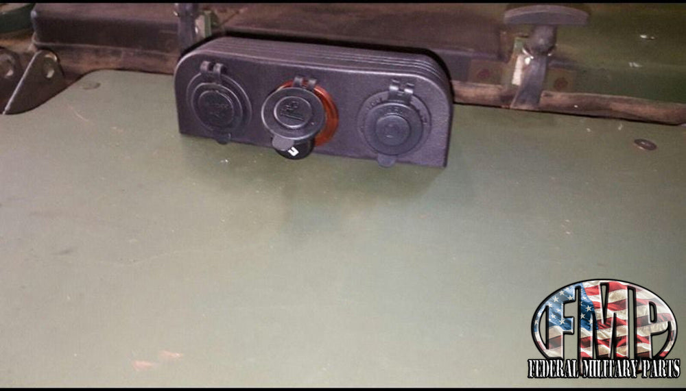 Convertisseur de 24 volts à 12 volts pour Military Humvee M998 HMMWV