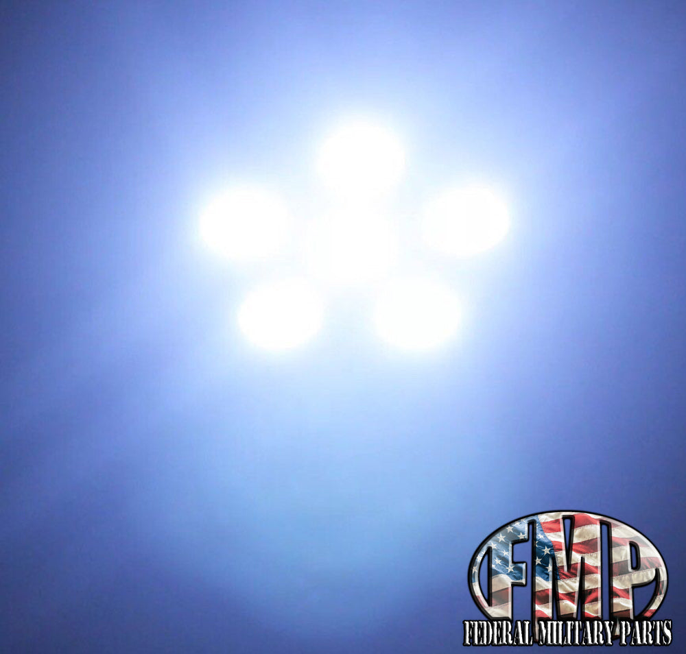 3灯泡军用尾灯(6 LED)转换套件24V最亮灯泡M998