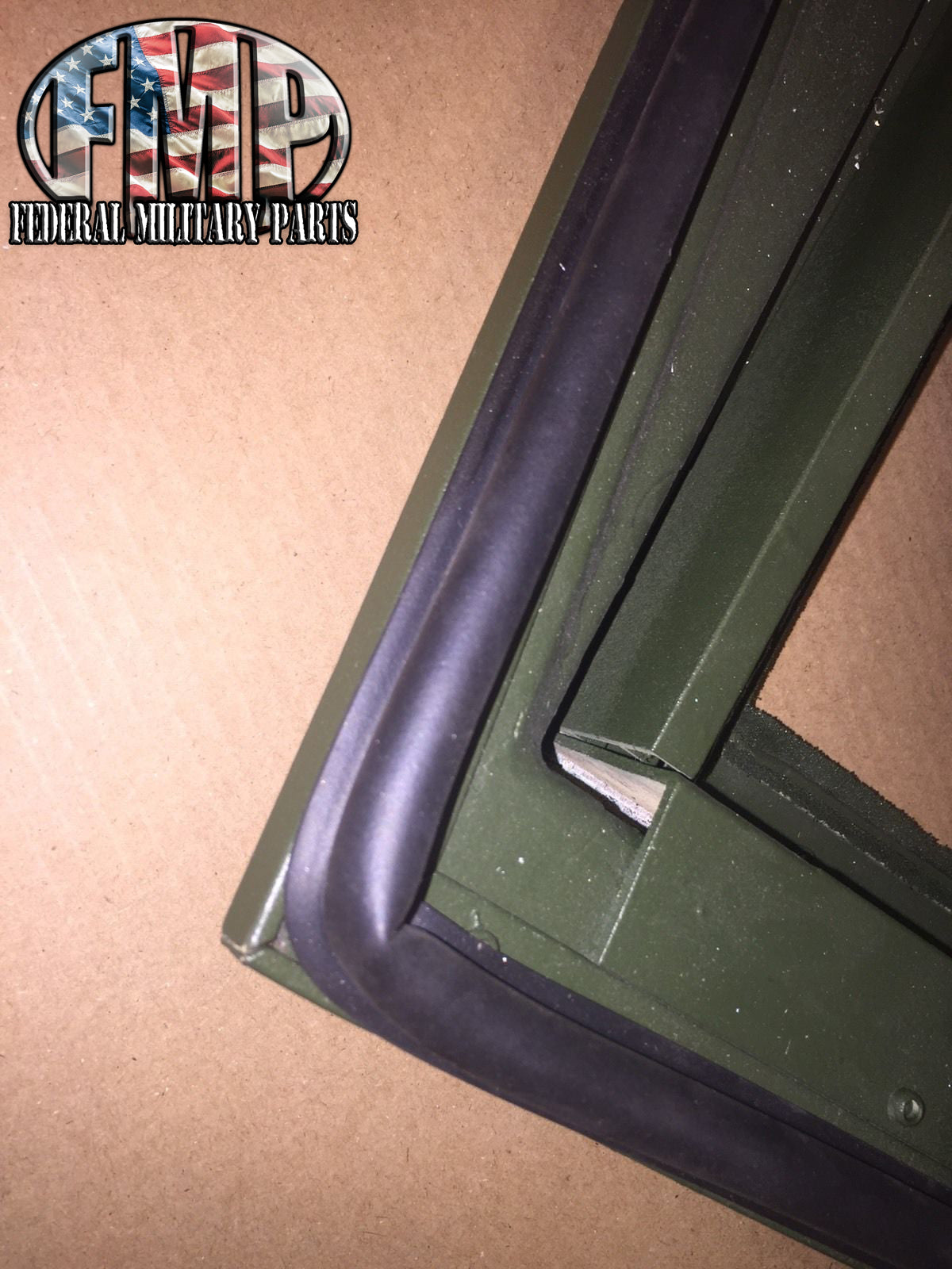 (1) Seal Door Gasket Weather Stripping Peel & Stick Rubber 3m Fits Humvee M998 Hmmwv Hard X-doors