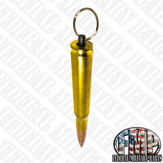 50 Kaliber Bullet Key Chain - BMG Browning Machine Gun Militär HUMVEE M998 Nyckel