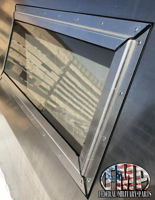 DELUXE IRON CURTAIN FRAME AND WINDOW