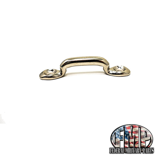 悍马军事帆布塔普钩闩锁 - 铬