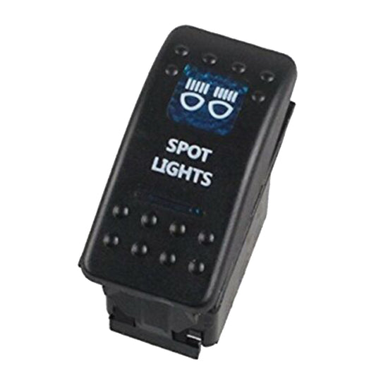 Wippschalter für 3 & 4-Gang-Steuerschalter-Schaltplatten - Multi-Spannung