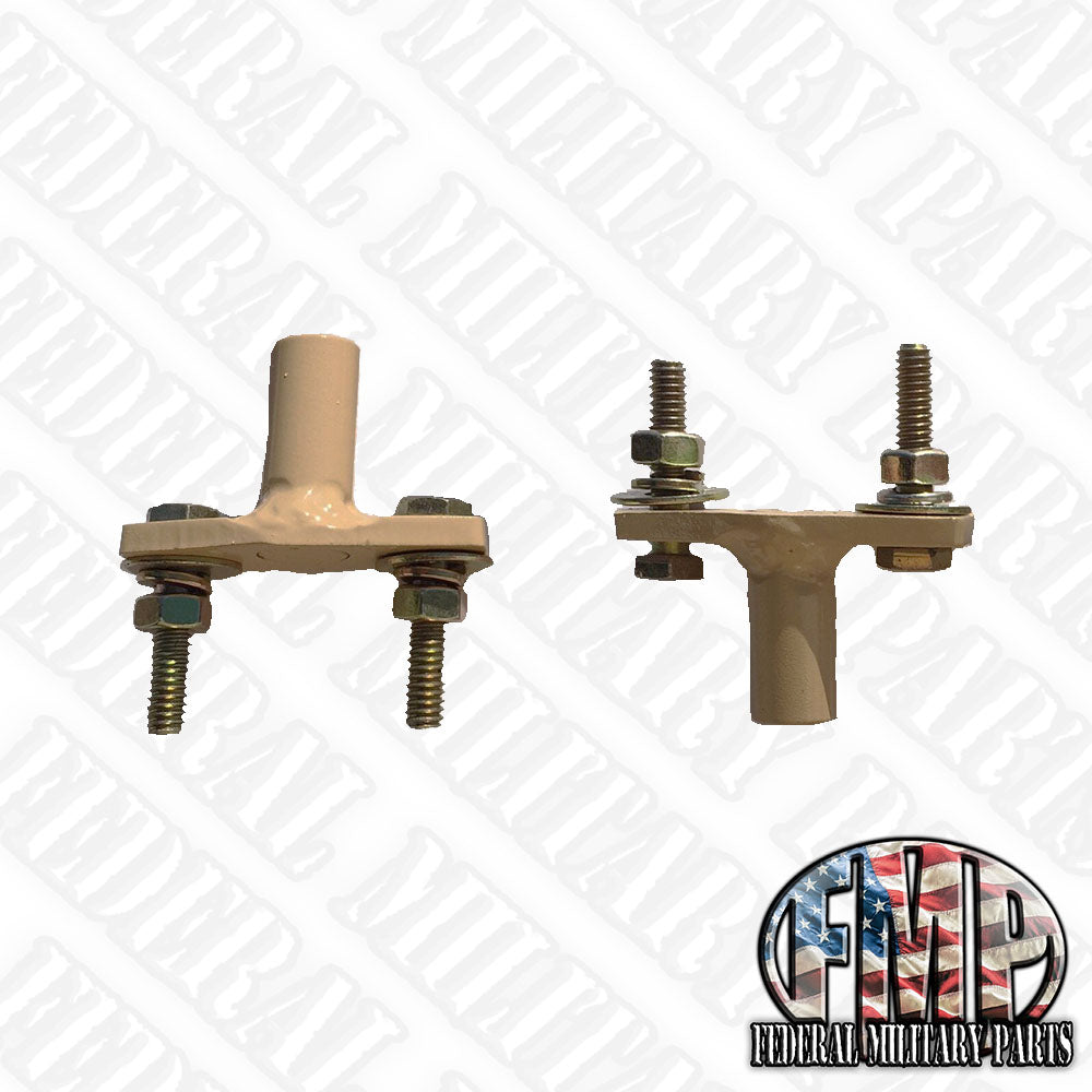 Hard Door Strikers Latches and Mounting Hardware - Pair or 4-door set - fits Military Humvee M998 Hmmwv X-Doors