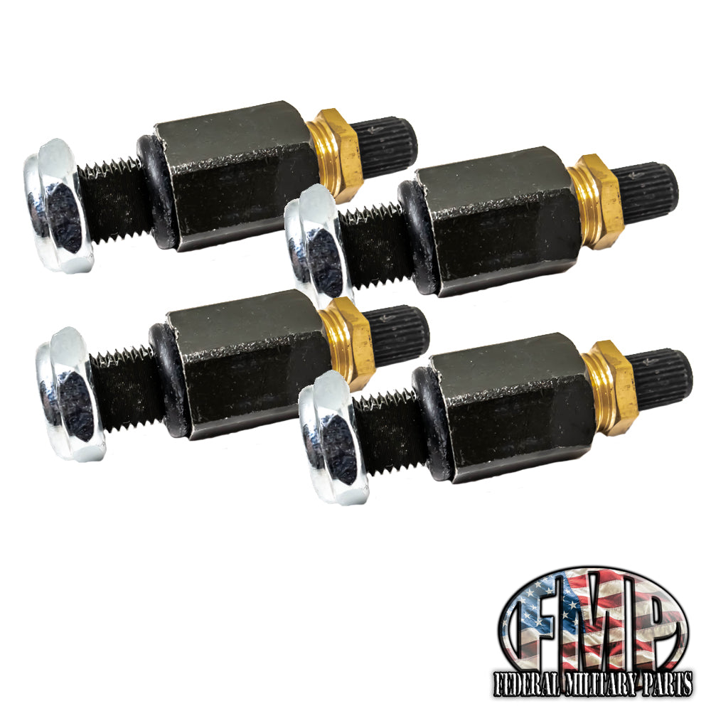 Humvee轮胎和阀门阀杆 - 换气灌装军用悍马轮胎和M1101 M1102拖车