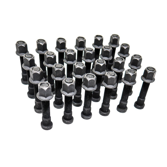 12PK or 24PK Military Humvee Wheel Connecting Bolts And Flanged Nuts 1/2-20x2 1/8 5306-01-417-2467 Rim Bolt