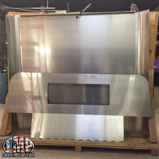 新的四人悍马铝硬顶屋顶和后铝幕