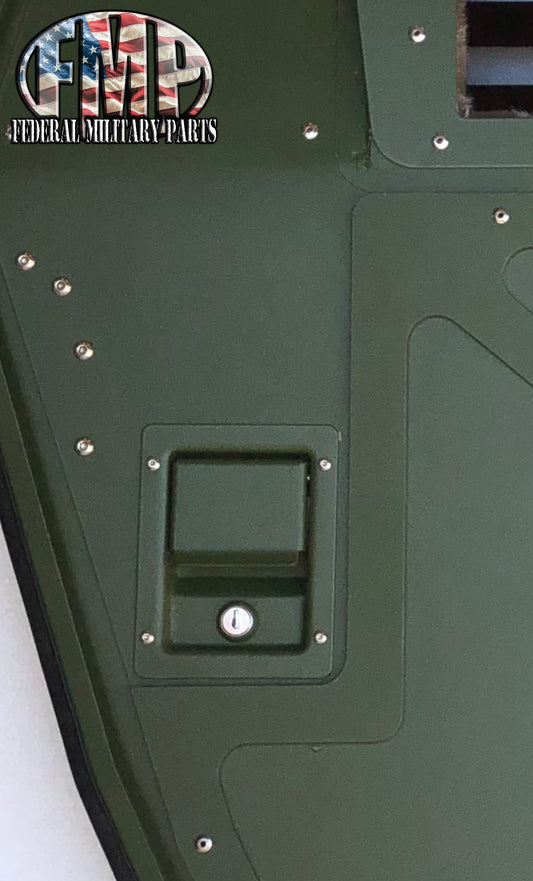 Single Locking Door Handle Latch fits Humvee / H1  Hard X-Doors M998