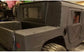 Complete Premium Hard Cab Kit - 4 Hard "X" Doors, 1/4" Thick Premium Hard Top Roof, Premium Rear Curtain fits Military Humvee