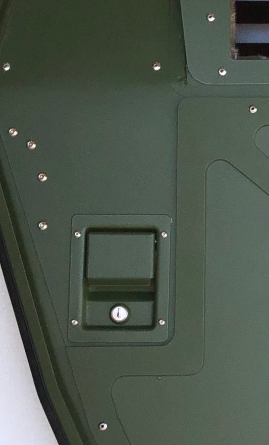 Single Locking Door Handle for Military Humvee H1 Hard Doors
