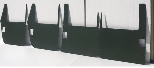 HUMVEE 的门皮 - 每扇门 1 件 - 补充护甲皮肤 - 黑色、褐色或绿色 - 不包括门把手