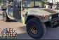 Complete 2-Man Hard Cab Kit For Military HUMVEE - 1/8" or 1/4" Roof includes 2 Doors + Rear Curtain