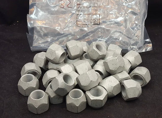 OEM Tapered Lug Nuts (aka Gear Hub Nuts) -for Mounting Military Tires including Humvee Wheels and Military Trailers