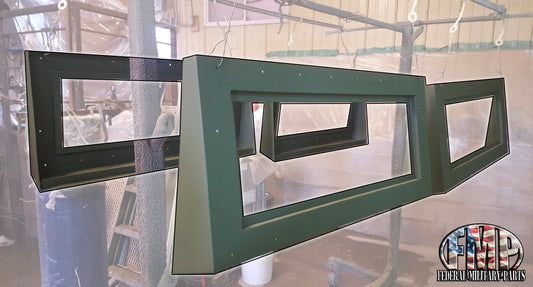 Iron Curtain Bulkhead Frame Only Unpainted and Without Glass