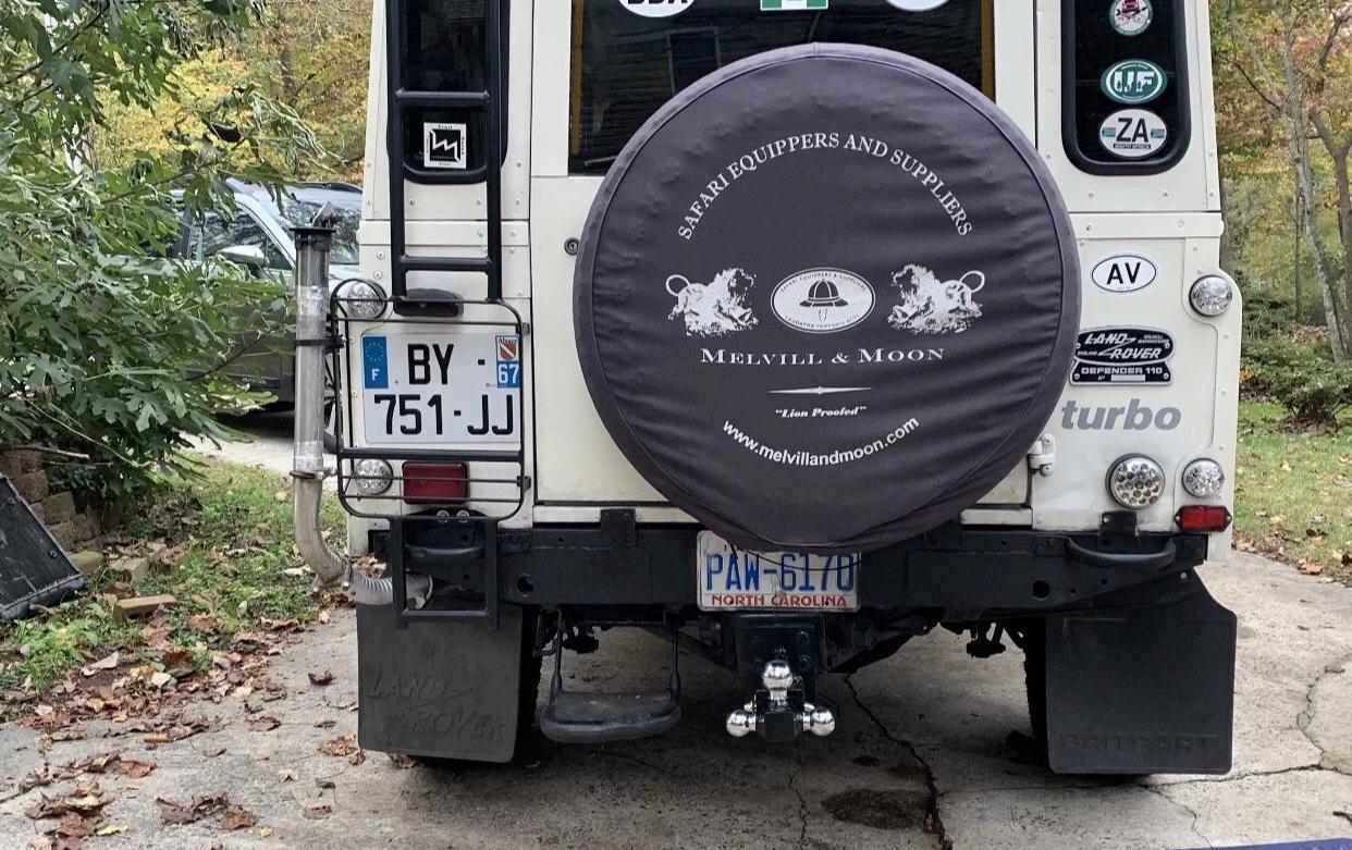 LAND ROVER DEFENDER HITCH - BOLT ON - NO DRILLING REQUIRED