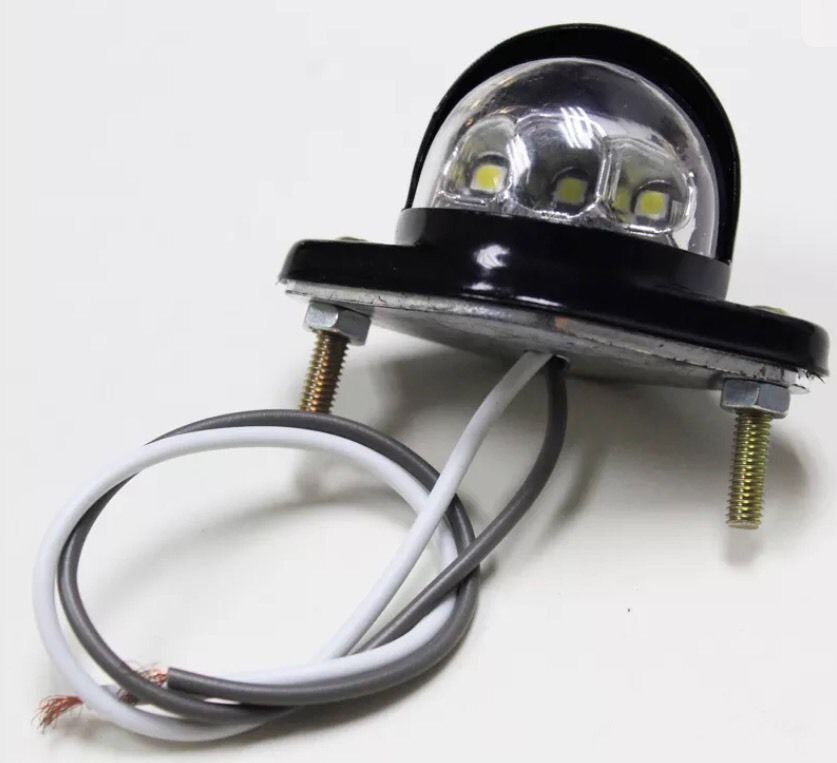 24V LED license plate light