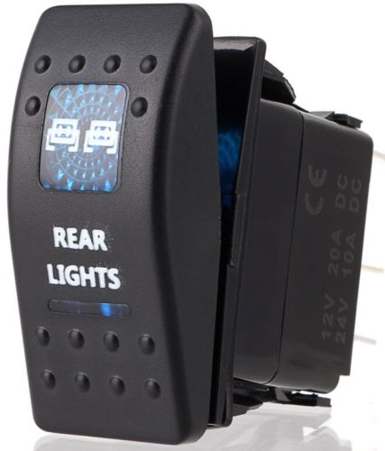 Rocker Switch "Under Hood Light" for Military Humvee M998 M1038 M1025 Hmmwv