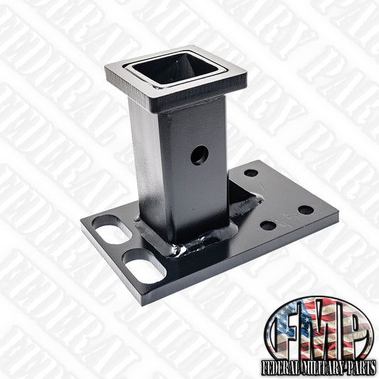 2" Universal Truck Receiver Hitch with Safety Loops fits Military Humvee