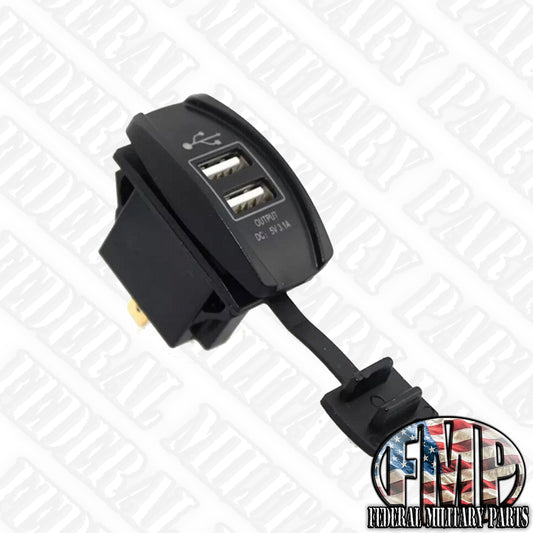 Interruptor basculante/conector USB para M998/M1038/M1025/HMMWV