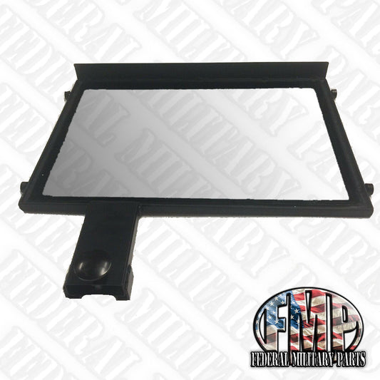 Conjunto de ventana para Humvee Militar de 3/8" o 5/8". Incluye marco, 4 rodillos y perilla. Vidrio opcional.